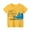 Yellow, variant on WOYY Toddler Boys Graphic T Shirt Short Sleeve Crewneck T-Shirt Summer Casual Tshirt
