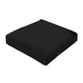 thumbnail image 2 of Funda elástica y suave para silla de comedor, ideal para proteger el asiento de la cocina o decorar hoteles. negro, 2 of 9