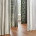 thumbnail image 6 of Eclipse Allure Draft Stopper, 100% Blackout Grommet Top Curtain Panel, Ivory, 50 x 63, 6 of 9