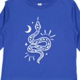 thumbnail image 4 of Inktastic Snake and Moon Boys or Girls Long Sleeve Toddler T-Shirt, 4 of 5