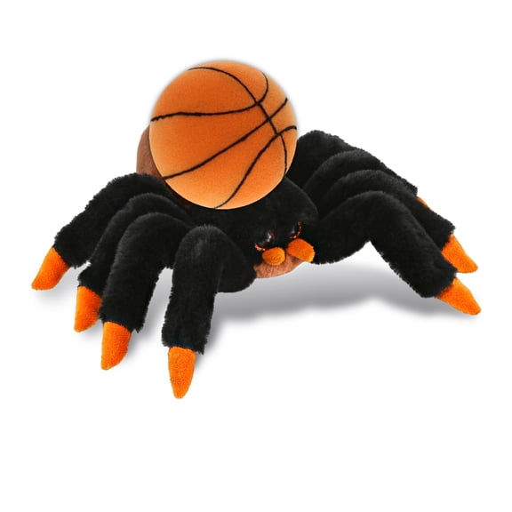 DolliBu Wild Tarantula Spider Stuffed Animal with Basketball Plush – Soft Huggable Tarantula Spider, Adorable Playtime Plush Toy, Wildlife Gift Plush Doll Animal Toy for Kids and Adults – 7 Inches