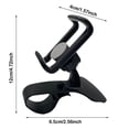 thumbnail image 2 of Universal Car Phone Mount Holder For All Vehicles With Spring Clip And Compatible Auto Accessories Action Phone Holder Phone Mount for Shower Burger Phone Holder Adjustable Neck Mount Phone Holder, 2 of 3
