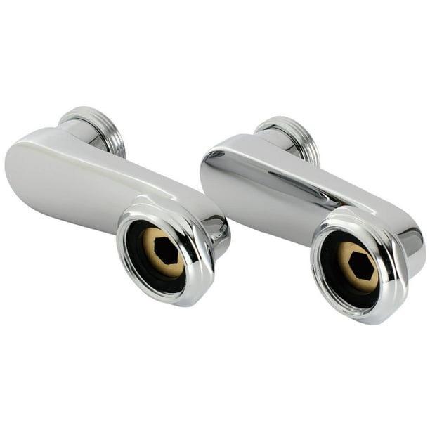 Kingston Brass Aet135 Vintage Clawfoot Tub Faucet Swing Elbows