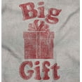 thumbnail image 2 of Funny Big Wrapped Christmas Present Womens Slim Fit Graphic Tee Brisco Brands S, 2 of 5