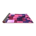 thumbnail image 2 of Ahgly Company Indoor Rectangle Abstract Purple Contemporary Area Rugs, 2' x 3', 2 of 4