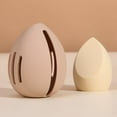 thumbnail image 4 of Bolsa de almacenamiento de silicona para huevos de belleza, caja de almacenamiento a prueba de polvo, transpirable, estuche de almacenamiento portátil, bolsa de almacenamiento,, 4 of 6