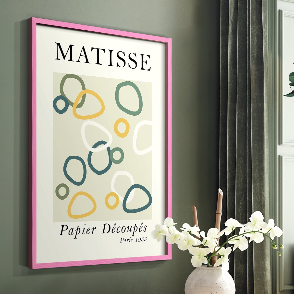 Matisse CCLXXXI in Solid Wood 8 x 10 Framed Print