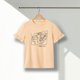 thumbnail image 1 of Camiseta para mujer Camiseta básica con cuello redondo para ir de compras, oficina, uso diario, camping XL, 1 of 10