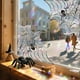 thumbnail image 5 of Pegatinas de Halloween para ventanas | Película electrostática de PVC autoadhesiva removible | Diseño de telaraña espeluznante | Fácil de aplicar y sin residuos | Calcomanías de vidrio para, 5 of 9