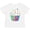 AA-White, variant on 5th Birthday Cupcake Boys or Girls Toddler T-Shirt