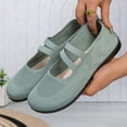 thumbnail image 7 of CAIXAI Womens Walking Shoes Wide Toe Box Shoes Women Comfortable Mesh Knitted White Sneakers for Women Non- Sole Arch Support Mary Jane Shoes Women Hands-Free Workout Gym Shoes, 7 of 7