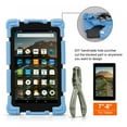 thumbnail image 3 of PENGXIANG Tablet Case For 7-8 Inch IPad Android Windows Tablet  Silicone Shockproof Self-stand Protective Case Cover With DIY Puncher, 3 of 7