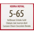 thumbnail image 6 of Schwarzkopf Igora Royal Permanent Color 2.1oz, Choose Your Shade ( Shade:5-65 Light Brown Auburn Gold;), 6 of 6
