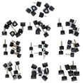 thumbnail image 1 of HURRISE Embout de Talon Haut, Accessoires de Réparation de Chaussures, 80 Pcs Embouts de Talon Haut TPU Polyuréthane Fer Chaussures Réparation Multi-Tailles Remplacement, 1 of 8
