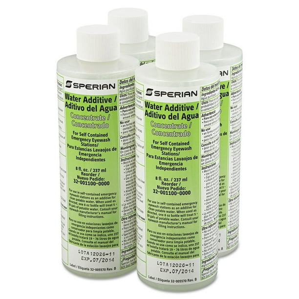 Sperian Honeywell 320011000000 8 oz. Water Additive for Eyewash