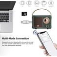 thumbnail image 2 of Retro Bluetooth Speaker Mini Wireless Speaker, Outdoor Portable Bluetooth Speaker - Audio Player, 2 of 5