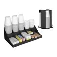 thumbnail image 3 of Mind Reader - Food storage station and cup holder set - black, 3 of 6