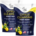 thumbnail image 1 of Foot Soak FOOT CURE Citrus Detox con sal de Epsom, 480 ml (paquete de 2), 1 of 8