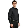 thumbnail image 4 of Port Authority Tonal Pattern Easy Care Shirt-XS (Dark Charcoal), 4 of 6