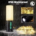 thumbnail image 4 of Linterna de camping 4 en 1 Irfora con cadena de luces de 33 pies 1000 lúmenes Cargador recargable 4000 mAh IPX6 Impermeable, 4 of 8