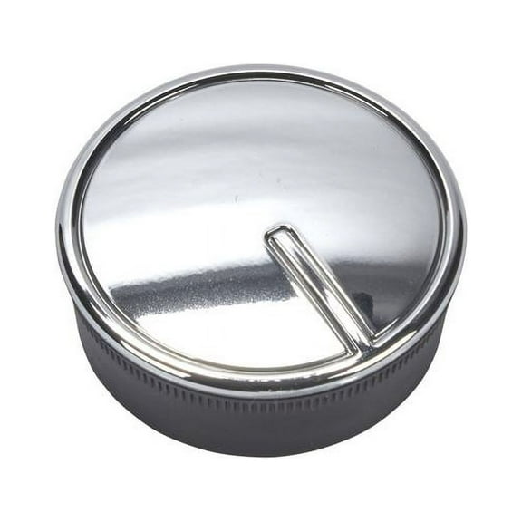 WHIRLPOOL W10875909 LAUNDRY APPLIANCE TIMER KNOB (CHROME) - OEM PART