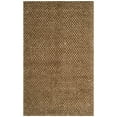 thumbnail image 2 of SAFAVIEH Saint Tropez Shag STS641T Handwoven Taupe Rug, 2 of 5