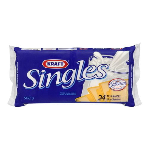 Kraft Singles - 24 Tranches Minces de fromage