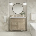 thumbnail image 6 of James Martin Vanities 36" Single Vanity, Light Natural Oak w/ 3 CM Eternal Jasmine Pearl Quartz Top, 6 of 7