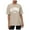 Beige, variant on Women Summer Tops Women's Printed Round Neck Drop Shoulder T Shirt Top Anxiety Shirt Ladies Dress Shirts Blouses Yoga Tees Women Sports Shirts Long Sleeve Athletic Fit Ladies T Tops 4t Long Beige M