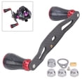 thumbnail image 3 of Fishing Reel Handle, 95MM Left Right Spinnings Reel Rocking Handle Grip Fishing Wheel Knob Replacement, 3 of 7