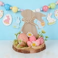 thumbnail image 6 of Easter Decorations Easter Eggs Easter Wooden Ornaments Rabbits Easter Eggs Flower Style Home Bucolic Style Desktop Cute Decoration, 6 of 6