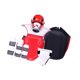 thumbnail image 4 of Conjunto de equipo de entrenamiento de kárate, casco de boxeo, soporte reforzado, cómodo, para taekwondo para 170 a 190 cm, 4 of 9