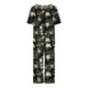 thumbnail image 3 of Conjunto de Verano para las Mujeres Impreso Cuello Redondo sin Mangas Y Pantalones, Casual Dos Piezas para las Mujeres, 3 of 5
