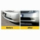 thumbnail image 4 of Fog Light Cover with Outer Grilles for 2004-2009 Hybrid Vehicle Front Bumper Left+Right, 4 of 5