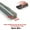 Gray-5X6, variant on 10M Slide-in Door Window Weather Stripping Soundproof Brush Strip Card Slot Pile Weatherstrip for Door Frame Windows Sash Sealer