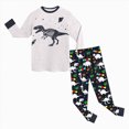 thumbnail image 5 of TOWED22 Toddler Boy Clothes 2 Piece Long Sleeve Graphic Sweatshirt and Joggers Pants Set Fall Winter Casual Outfits Clothing(Light Gray,4-5 Y), 5 of 5