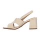thumbnail image 5 of Sandalias Beira Rio Mujer Cremita Tacón 7cm Casual beige 24, 5 of 10
