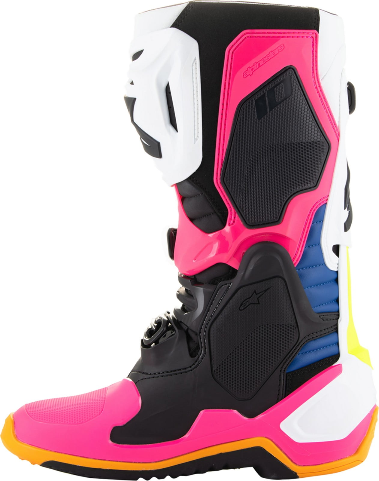 Alpinestars Tech 10 Daytona Coast LE MX Offroad Boots White/Blue