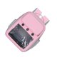 thumbnail image 1 of Billuyoard Mochila duradera para gatos, portador de felino S, compañero de viaje, ventana transparente, mochila de senderismo para mascotas Suministros para gatos Rosa, 1 of 6