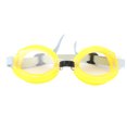 thumbnail image 3 of Gafas de natación con tapones para los oídos y clip para la nariz, gafas de natación ajustables para niños, color amarillo, 3 of 14