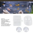 thumbnail image 3 of Tasse de Poisson Rouge, Éviter les Déchets d'Alimentation en Cône d'Aquarium Transparent pour les Poissons, 3 of 8