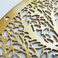 thumbnail image 4 of QMARK Metal Wall Decor , Tree Art Wall Sculpture, Metal Wall Art Hanging for Home Decor, Tree of Life 12 inch, Gold, 4 of 8