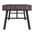 thumbnail image 2 of CorLiving Auston Engineered Wood and Steel Indoor Coffee Table  with 1 Drawer and Cubby, Dark Grey, 2 of 9