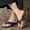 Navy, variant on Honeeladyy Womens Orthopedic Thong Flip Flops Sandal with Arch Support Summer Dressy Platform Wedge Slip Beach Slippers Shoes Brown 41