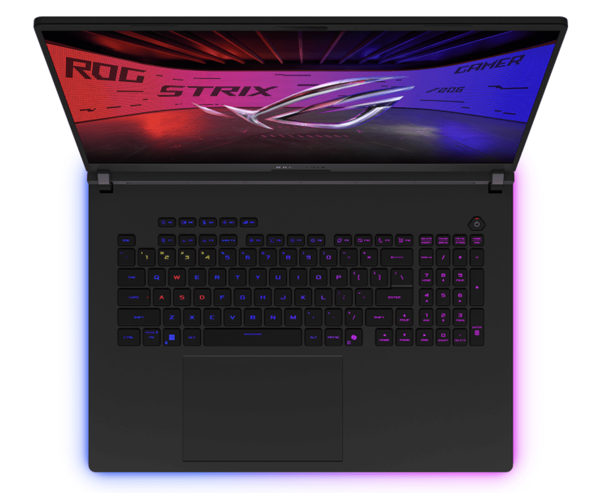 ASUS ROG Strix SCAR AI Gaming Laptop 18in 240Hz Mini LED WQXGA Display (Intel Ultra 9- 275HX, NVIDIA GeForce RTX 5070 Ti 12GB, 64GB DDR5, 8TB PCIe SSD, Per Key RGB KB, 2 Thunderbolt 5, Win 11 Pro)