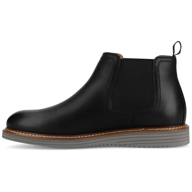 Vance Mens Salter Comfort Plain Toe Flexible Casual Chelsea  display picture 2