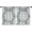 Gray and White, variant on Blackout Kids Curtains,Gray and White Floral Pattern Childrens Insulated Curtains Set Of 2,Bedroom Essentials,Toddler Room Decor 42x54in(106x137cm)