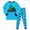 D274-Sky Blue, variant on 2-3 Years Toddler Toddler Boy Girl School Fall Winter Outfits Sweatshirt Pullover Casual Pants 2Pcs Clothes Set 6-12 Months 12-24 Months 2T 3T 4T 5T 7T Boy Gift Setfor Boy