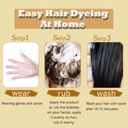 Hair Color Shampoo,Hair Dye Shampoo Coconut Oil Essence Moisturizing 500ml (Coffee)
