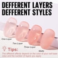 thumbnail image 4 of Vernis Semi-Permanent Rose, 15ml Vernis Naturel Semi-Permanent Gel Français, 4 of 5
